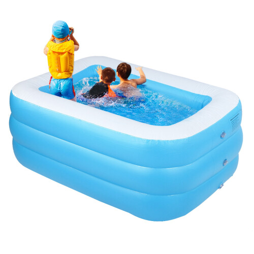 Large Kids Inflatable Pool 51x36in