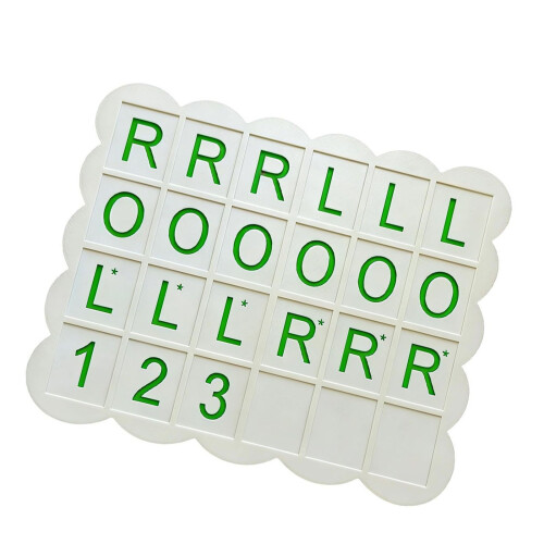Handheld Mahjong Training Aid With Optimized Holder-C