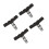 2 Pair Noiseless V Brake Pads Kit 1