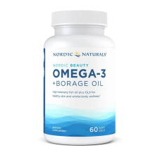Nordic Naturals Omega-3 + Borage Oil - EPA DHA & GLA Blend - 60 Softgels