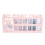 Durable Baby Photo Frame 12 Month Pink Wall Mount 1