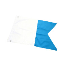 Blue White Diving Flag with 3 Size 35x25cm 75x60cm 80x50cm-C
