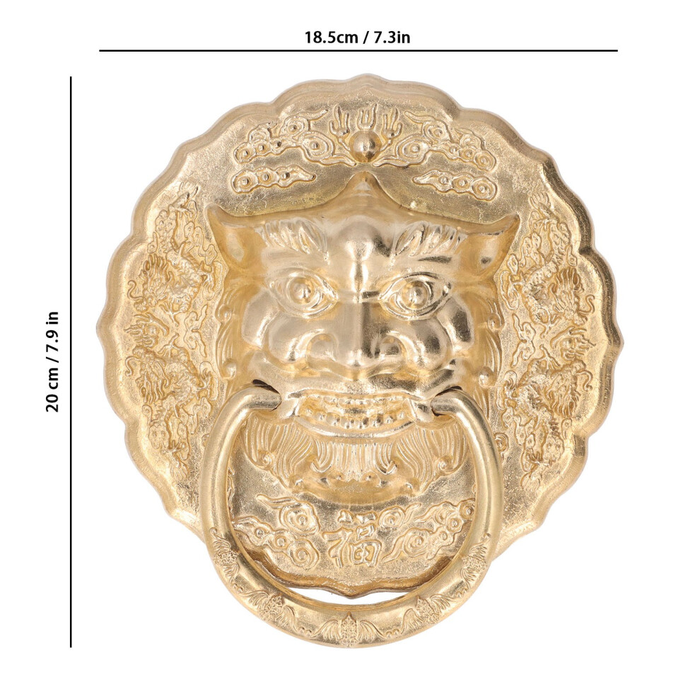 Chinese Animal Head Door Knocker 7444352465347