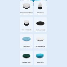 Adjustable Pole Spin Scrubber 2000mAh