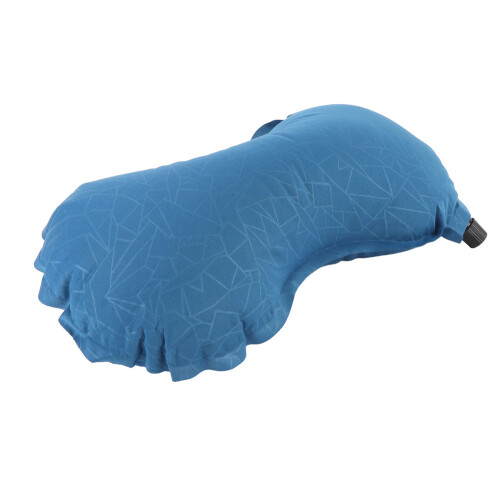 Inflatable Ergonomic Travel Pillow Blue