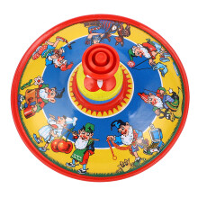 Retro Tin Whirring Top Toy