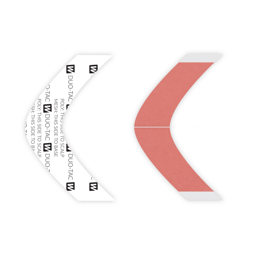Walker Tape Unisex Clear Duo-Tac Tape Contours - Aa, 36 Pack