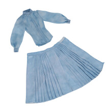Premium historische kleding voor 1/6 pop met paardengezichtrok-D