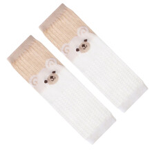 Chaussettes surdimensionnées pour enfants, 1 paire,-Blanc