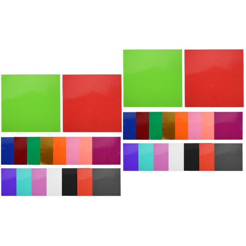 72Feuilles Sublimation Transfert DIY Matériau PVC
