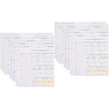 24Feuilles Kit En Papier Pour Dessins Colorés
