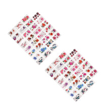 Floral Body Tattoos Temporary Waterproof Stickers for Halloween