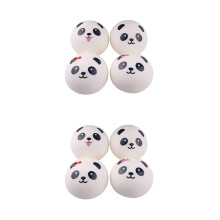 8Pcs Jumbo Panda Bread Bun PU Slow Rising Stress Reliever