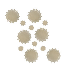 Multipurpose Felt Heat Resistant Mats Nonslip Irregular-Beige