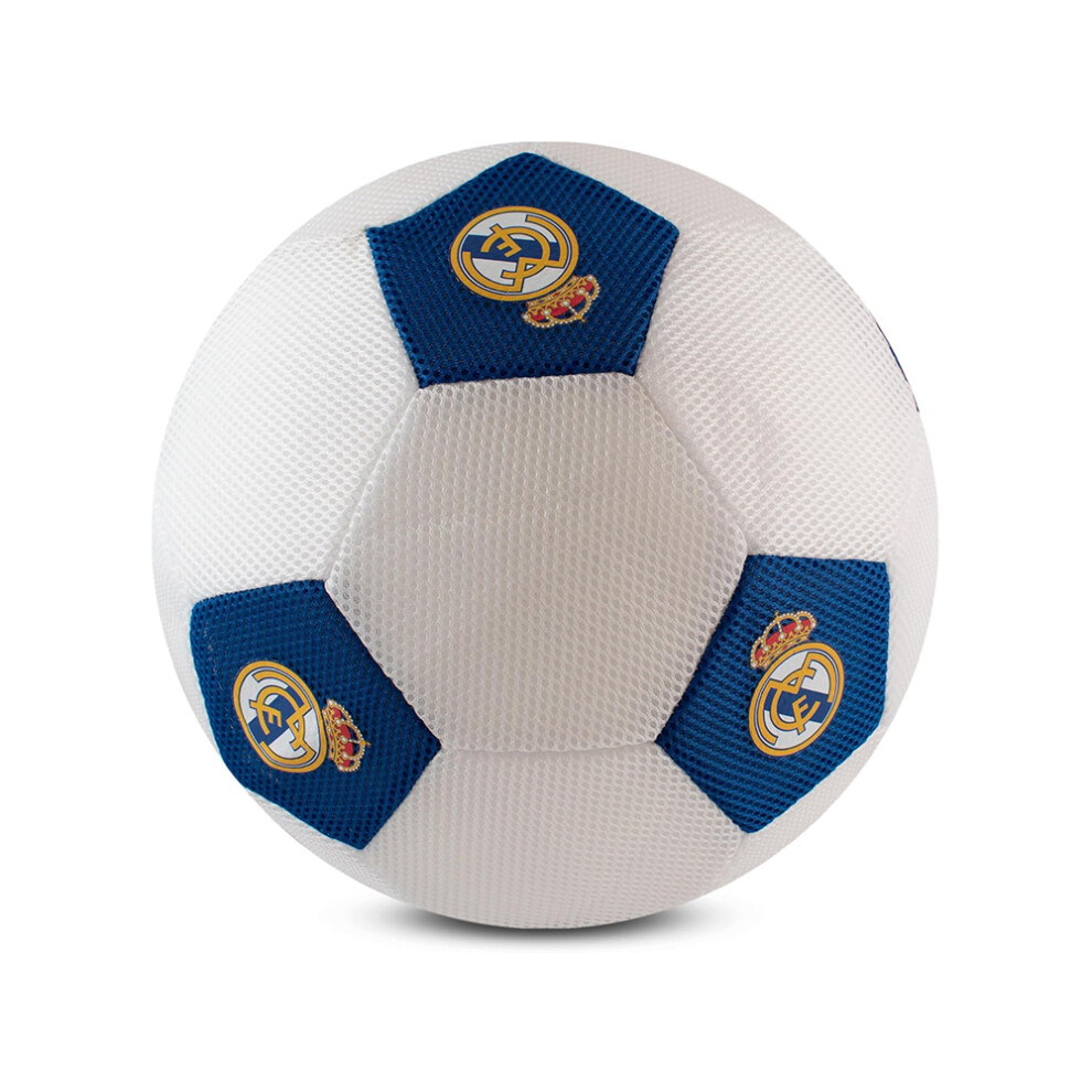 Real Madrid 14 Inch Mesh Play Ball Navy White