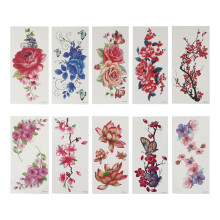 30St Tijdelijke Kleurrijke Bloemtattoos Stickers Voor Lichaam En