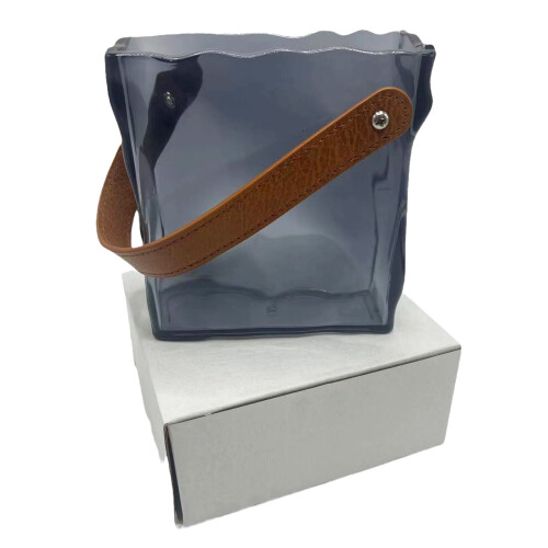 Unique Purse Vase with Handle for Dining Table