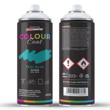 1X - COLOURCOAT - TEAL BLUE - RAL 5018
