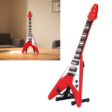 Miniature Electric Guitar Collectible Ornament