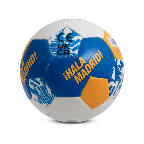 Real Madrid Real Madrid 4 Inch Mini Soft Ball White Blue Yellow 2