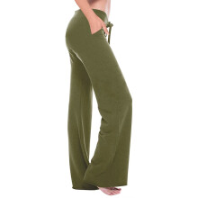 Women's Cargo Pants High Waist Fashion Flared-Army Green 4XL