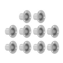 Stainless Steel Rod Holder Set of 10