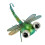 Dragonfly Fence Art Rustproof Iron 8