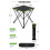 True Face Folding Camping Table with Cup Holders 3