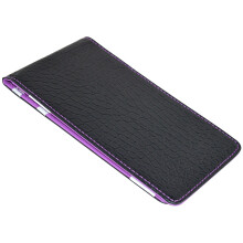On Par Premium Croc Golf Scorecard Holder - Black / Purple