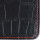 On Par Premium Croc Golf Scorecard Holder - Black / Red 3