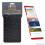 On Par Premium Croc Golf Scorecard Holder - Black / Red 8