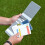 On Par Premium Ostrich Golf Scorecard Holder - Navy / Grey 5