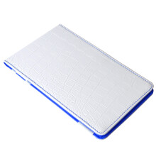 On Par Premium Croc Golf Scorecard Holder - White / Blue