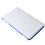On Par Premium Croc Golf Scorecard Holder - White / Blue 1