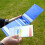 On Par Premium Croc Golf Scorecard Holder - White / Blue 6