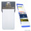 On Par Premium Croc Golf Scorecard Holder - White / Blue 8