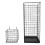 Geometric Umbrella Bin Stand Iron 1