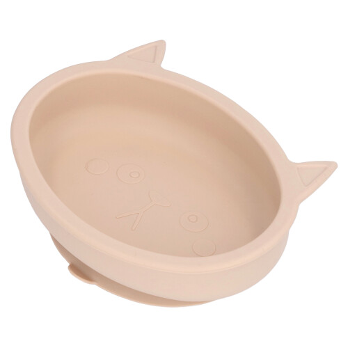 Toddler Suction Bowl - Cat Design Silicone