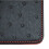 On Par Real Leather Ostrich Scorecard Holder - Black/Red 2