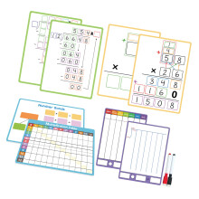 Easy To Clean Surfaces Writing Sheet-Multiplication and d