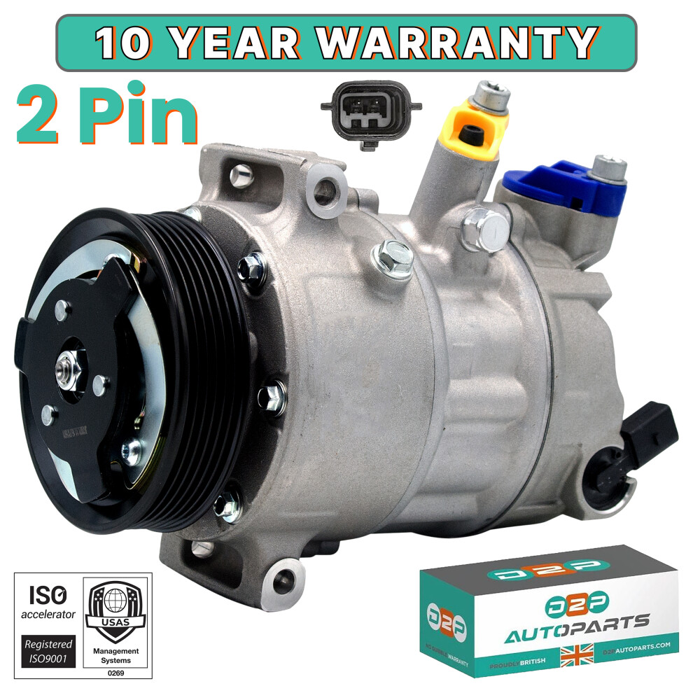 AIR CONDITIONING COMPRESSOR FOR SEAT ALHAMBRA ALTEA IBIZA LEON TOLEDO 1K0820803N - Image 10
