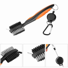 Ergonomic Multi-Functional Golf Brush Tool