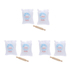 3Sets Mini Bloemsak Decoratieset Voor Miniatuur Woonkamers