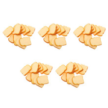 50St PVC Broodnepslices Decor Speelgoed Voor Feestje En Keuken
