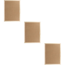 3St Duurzaam Khaki Wall Board Voor Kantoor Notities En Berichten