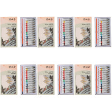 6Sets Veelzijdig Chinees Tekening Pigment Set in Diverse Kleuren