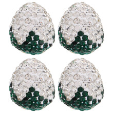 Durable Copper Car Valve Caps Rhinestone Design For Auto 4pcs