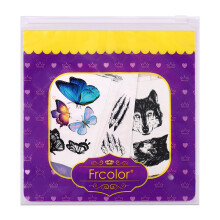 42Feuilles Stickers Tatouages Temporaires Waterproof Usage Corps