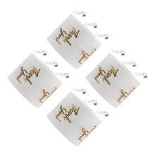 16Rouleaux Stickers Transparent Or Pour Cadeau Élégant
