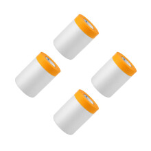 4Rouleaux Film Masquage Plastic Clair Pour Peinture Auto Anti-Saleté